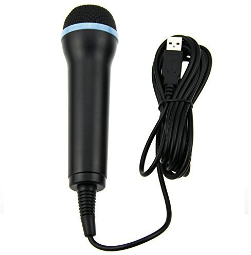 USB Microphone For RockBand Guitar Hero (PS3,Wii,Xbox360,PS4,PS2) by JF-Gaming