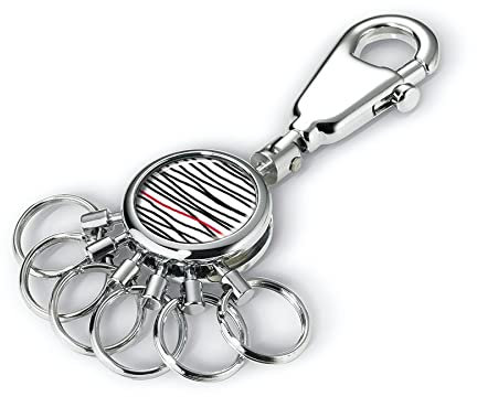 Schlüsselhalter PATENT RED LINE glanz von Troika