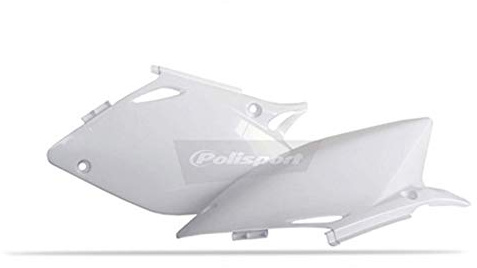 Polisport 8600900001 Kunststoff Seite Panel für Honda CRF450R, Weiß, 5 Stück