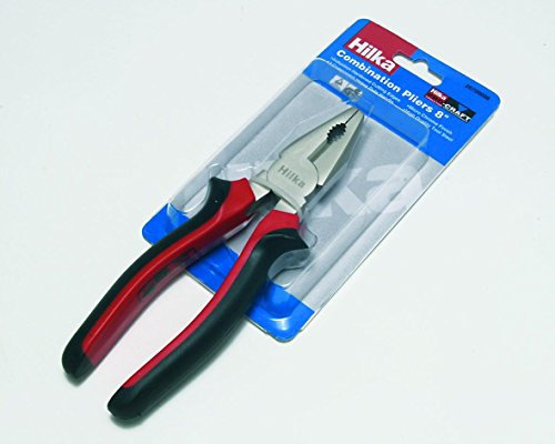 Hilka 26700008 8 (200mm) Heavy Duty Combi Pliers, 8-Inch