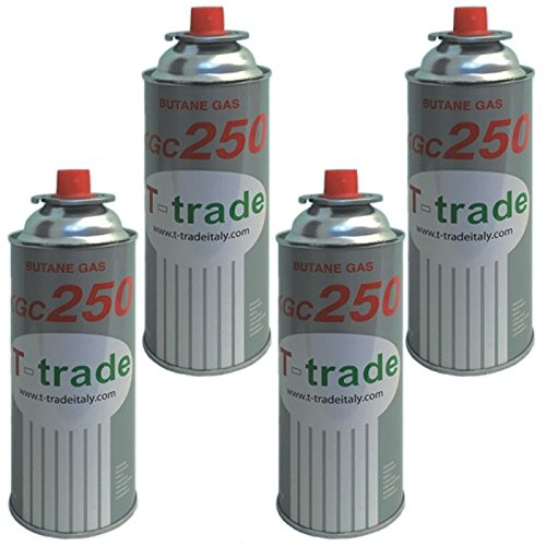 Bouteilles de gaz gaz butane Multipack 4 pièces 250 grammes feux Camping Maison
