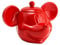 Joy Toy 62130 - Disney Mickey Mouse 3D Keramik Keksdose rot 25x17x20 cm in geschlossener Geschenkpackung