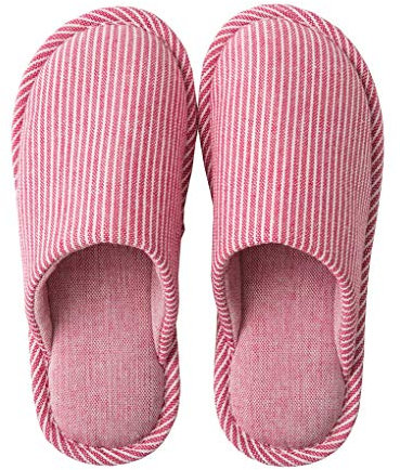 ACMEDE Pantofole da Casa Uomo Donna Pantofole a Righe Ciabatte Antiscivolo Confortevole per Casa per Estate Primavera, Autunno Inverno