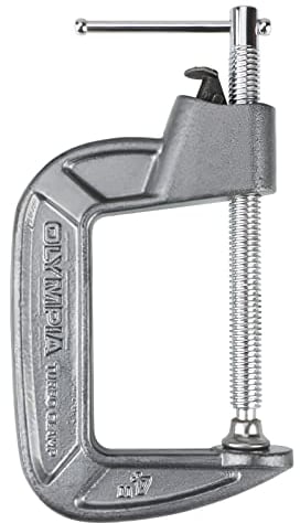 Olympia Tools 4In x 3In Turbo Clamp, C-Clamp, 38-151