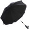 Fillikid Sonnenschirm für Kinderwagen Buggy und Jogger mit UV SCHUTZ (50) Baby Kind Schirm (Black)