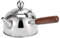 FRCOLOR 500ml Stainless Steel Tea Pot Stove Top Tea Kettle with Wooden Handle Coffee Kettle Flat Bottom Kettle Warmer Teakettle for Stovetop