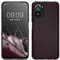 kwmobile Funda para Xiaomi Redmi Note 10 / Note 10S Carcasa - Case TPU y Silicona Ultrafino - Antigolpes con Bordes elevados - Apto Carga inalámbrica - Frambuesa metálico