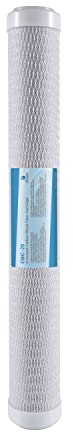 Bellerofonte Carbon Block CTO 20“ 5 Micron Filtro Acqua per sistemi ad osmosi inversa per tazza portafiltro standard