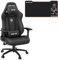 Anda Seat Dark Demon Pro Gaming Chair Black and Mouse Pad – Premium Desk Ergonomic Office Chair Leather with Neck and Lumbar Support, Rubber Base Mousepad with Micro-Textured Cloth