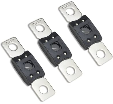 Kofelec Mega Hochstromsicherung, ANM 40A Amp, bis zu 58V DC, für PKWs, LKWs, Busse oder Audiosysteme, 3er-Pack (40A)
