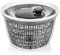 Best House Premium Quality Large Professional 5 Litres/5000 ml Salad Spinner & Locking Lid, BPA Free and Dishwasher Safe - Grey, Pack of 1
