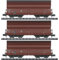 Minitrix 18270 N 3er Set Selbstentladewagen Kkt-62, DB, Ep.III