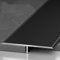 Floor Transition Strip Extra Wide Floor Transition Cover Aluminium Alloy, Door Threshold Edge Trim Bar T-shape, Smooth Ramp Transition Strips for Tile Flooring Doorway(Color:Black)
