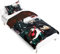Lzrong Tokyo Ghoul Bettwäsche Kaneki Ken Bettbezug 2-Teilig Set, Anime Bettwäsche Kissenbezug Kirishima Tōka Bettbezug Weich Atmungsaktiv Einzelbett 135 * 200CM, 1x Bettbezug + 1x Kissenbezug