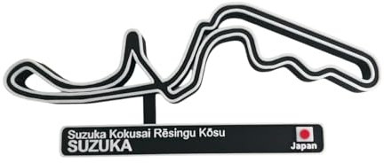 Suzuki Rennbahn, dekoratives 3D-Modell, japanisches Kultmuster