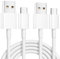 2Pack USB C Charger Cable 1.8m, 3.1A Type C Cable Fast Charging Braided USB A to USB C Phone Charger Cord for iPhone 16 15 Pro, Samsung Galaxy S25 S24 Ultra, Pixel 9, iPad Air, Switch, Steam etc.