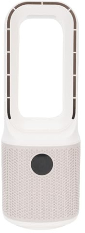 Asixxsix Ventilador de mesa, 9 velocidades, pequeño y silencioso, sin aspas, con humidificador, 3 temporizadores de luz nocturna ajustables, para la oficina en casa.