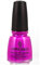 China Glaze Purple Panic Nail Polish Lacquer with Hardeners 14ml