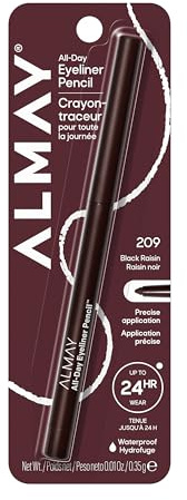 Almay Intense i-Color Eyeliner, Bring Out the Green, Raisin Quartz 004, 0.009-Ounce Packages (Pack of 2) by Almay