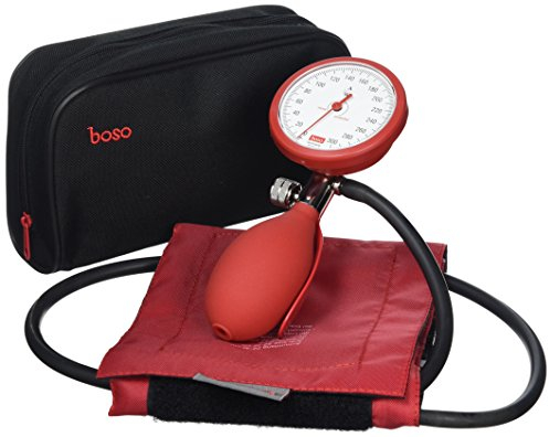 Boso 50.08.113RED Clinicus Blutdruckmessgerät, Aneroid, Rot