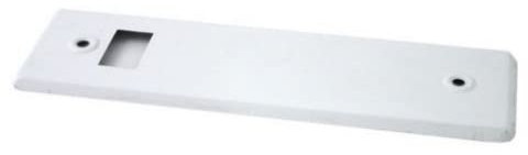 PLACA RECOGEDOR FERRER BALAGUER PERSIANA EMBELLECEDORA R317 ALUMINIO BLANCO 107000317