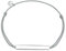 GLANZSTÜCKE MÜNCHEN Damen-Armband Schildarmband zum Gravieren Sterling Silber textil grau flexibel verstellbar 15 cm - 22 cm - Gravur-Amband
