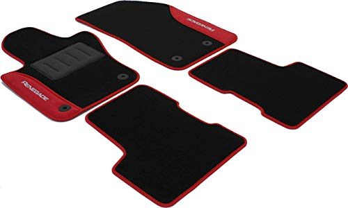 COLOR0000053R Autoteppich, rutschfest, passgenau, 2 Stickereien, Renegade ab 2015-2018 Fix DX 18,5 cm