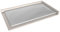 BERNSTEIN - Receveur de douche rectangulaire 90x160x3,2cm Gris Bac douche verre-résine SMC Effet béton antidérapant avec pente, sans drain, Résistant & Durable - série GT