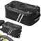 Fahrradtasche, Fahrrad Gepäckträgertasche, Tasche Fahrrad, Fahrradtaschen Hinten, mit Reflexstreifen und wasserdichtem Reißverschluss, für Fahrradtransportartikel (5L)
