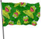 Flaggen Frosch-Cartoons, Wetterfeste Fahne Mit Metall-Ösen Außenbanner Für Home Draußen Garten,3X5Ft