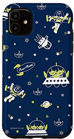 Hülle für iPhone 11 Disney und Pixars Toy Story Buzz and Aliens Print