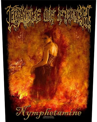 Cradle Of Filth Nymphetamine Patch (One Size) (Black/Orange)