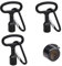 QINGYIWL Pack of 3 8 mm triangular key wheelie bin, triangle key with carabiner, universal 3-sided key, fire brigade key, triangular tap key, triangular key for radiators
