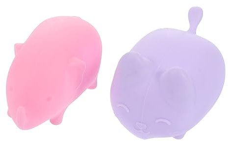 BESPORTBLE 2pcs Animal-shaped Hand Warmers Reusable Silicone Hand Warmer Eggs Self Heating for Cold Weather Random Color