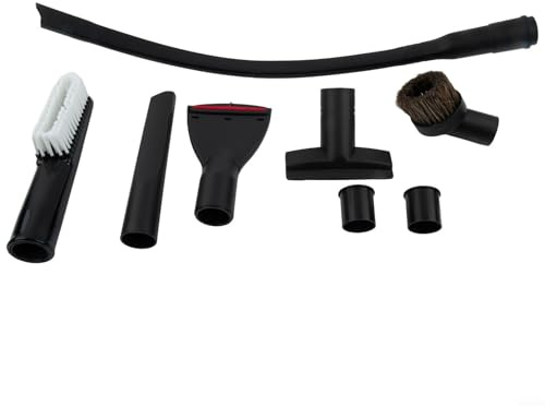 Vacuum Nozzle Set, 1 35 mm cleaning kit compatible with Kärcher WD5/WD6 P, brush & crevice tools, kit for cars, stairs & workshops