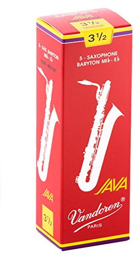 Vandoren Blatt Bariton Saxophon Java Filed Red Stärke: 3 1/2