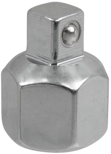 SW-Stahl 08460-ADA Ölfilterglockensatz-Adapter, 10 mm Einsatz auf 12,5 mm | Hochwertiger Aufnahmeadapter für Kfz-Motoren, geeignet für 3/8 Zoll Einsätze und 1/2 Zoll Knarren, robustes Ersatzteil