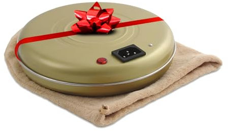 Wintem Scaldino Elettrico 500W per Mani e Letto con Custodia in Stoffa - Ricarica Rapida in 10 Minuti e Calore Duraturo fino a 3 Ore!