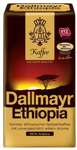 Dallmayr Kaffee Ethiopia 500g Filterkaffee, HVP,4er Pack (4x 500 g )