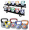 POWER-XTREME Kettlebell | Kugelhantel | Sand-Beton-Füllung/Kunststoffummantelung (3kg)