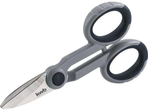 kwb Kabelschere 025600 (140 mm, Edelstahlklinge, Aussparung zum abisolieren)