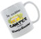Crealuxe Kaffeetasse 'Die Coolsten Camper heißen (Wunschname)' personalisiert, Spruchtasse, hochwertige Keramiktasse (Weiß)