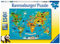 Ravensburger Animal World Map 150 Piece Jigsaw Puzzle for Kids Age 7 Years Up