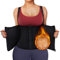 Bingrong Gilet de Sudation pour Femme Sauna Sport Ceinture de Sudation Gaine Amincissante Ventre Plat Corset Minceur Serre Taille pour Fitness Néoprène Ceinture Abdominale Débardeur (Large, Noir)