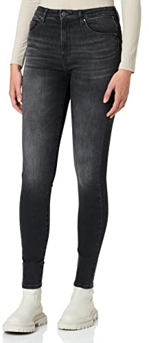 Only ONLROYAL HW Skinny DNM PIMBOX, Jeans aux Femmes, Washed Black, S/32