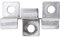 100pcs acier inoxydable Composite stratifié panneau sandwich joint caché fixation plaque clip W / 100X jeu de vis auto - taraudeuses 10mm