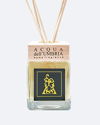 ACQUA DELL'UMBRIA Home Fragrance 100 ml, Ambiente Perfumer with essential oils of incense, black pepper, cypress, patchouli