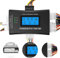 APKLVSR Comprobador de Fuente de Alimentación para PC,20/24 4/6/8 pines LCD Probador de fuente de alimentación para PC,1.8 pulgadas para IDE, HDD, ATX, ITX, BYI conectores