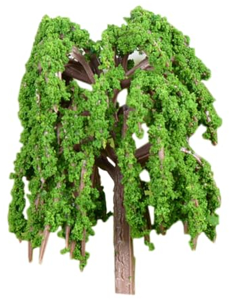 HOMSFOU Optionale Verzierungen Palmenmodell Modellbaum Dekorieren Modellblumen Und Pflanzen Bonsai-Baumdekoration Hausmodellbaum Vielfalt Dreidimensionaler Miniatur-Kirschbaum