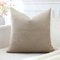 Artscope 1er Set Boucle-Kissenbezügen Einfarbig Wurfkissenbezug Moderne Dekokissen Kissenhülle Set Kissen Fall für Sofa Auto Schlafzimmer Zuhause Dekor 50x50cm, Kamel